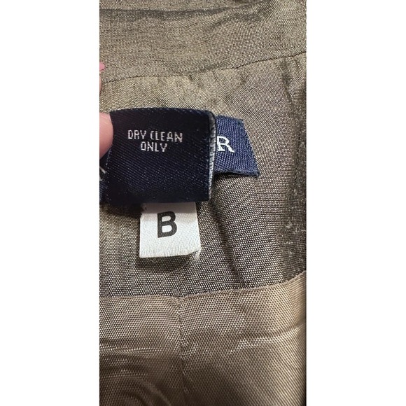 Ann Taylor Loft Women's Iridescent Jacket Size 8 Lined Long Sleeve Jacket Preppy - Picture 9 of 12